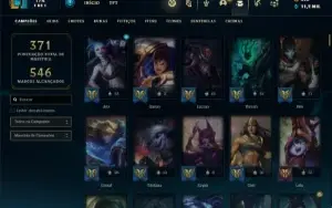 Conta ouro 4 com 150 Champs e 128 Skins ( MAIN ADC )