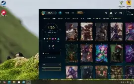 Conta De Lol 120 Skins