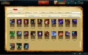 conta gold V league of legends