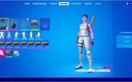 Conta Fortnite Season 1 (2017) com Ghoul Trooper Rosa