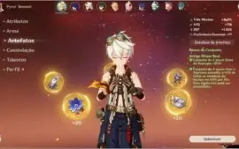 CONTA GENSHIN AR 51/ 5 char 5 stars upada