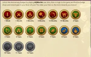 ACC COM ITENS RAROS [9 ANOS]
