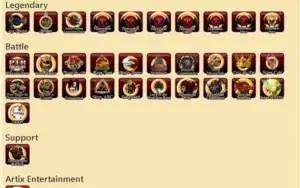 ACC COM ITENS RAROS [9 ANOS]