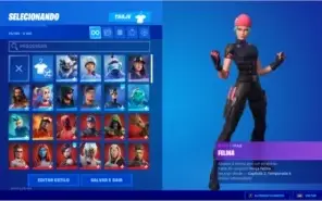 conta fortnite wild cat minty