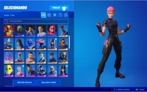 conta fortnite wild cat minty