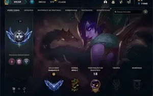 Conta LOL Diamante 4
