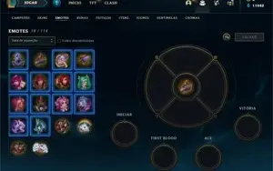 Conta LOL Diamante 4