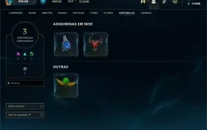 Conta LOL Diamante 4