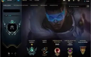 CONTA PLATINA LOL !!!