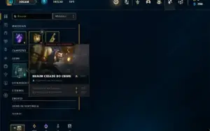 Conta Unranked com 21 Champs e 2 Skins