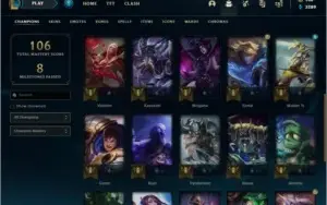 Conta LoL Diamante 4 64% Win rate Bom MMR League of Legends