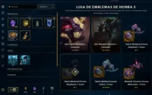 Conta LoL Mestre 467 SKINS
