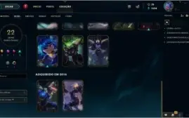 Conta League of Legends,91 Campeões -  Unranked SOLO S8
