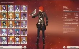 Conta genshin AR 57