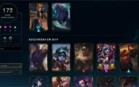 Conta LEAGUE OF LEGENDS