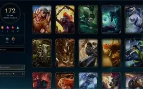 Conta LEAGUE OF LEGENDS