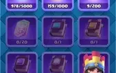 Clash Royale NÍVEL 13 - 100.000 GOLD + 9 SKINS +26 Emojis