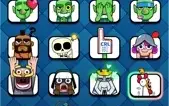 Clash Royale NÍVEL 13 - 100.000 GOLD + 9 SKINS +26 Emojis