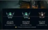 Conta de lol plat 4 barata