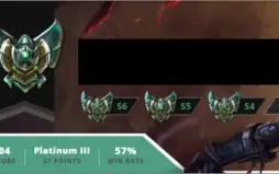 Conta lol platina 3 (desde a s4 platina)