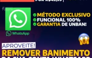 [Exclusivo] Remover Banimento Conta Whats App