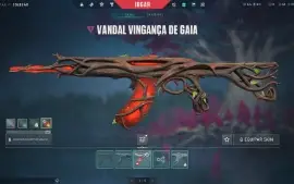 Conta Valorant, Vandal Vingança De Gaia E Karambit Saqueador