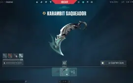 Conta Valorant, Vandal Vingança De Gaia E Karambit Saqueador