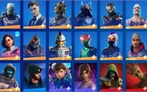 Conta Fortnite com mais de 100 skins