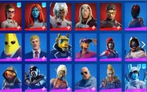 Conta Fortnite com mais de 100 skins