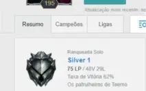 vendo conta prata 1 com 85 skins e passe de evento