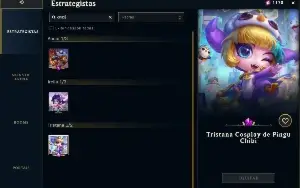 Conta LoL | Full Dados | Platina IV | 126 Skins | Chibis TFT