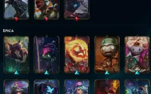 Conta LoL | Full Dados | Platina IV | 126 Skins | Chibis TFT