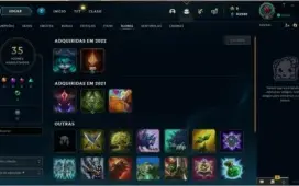 Conta LOL - Platina I, 52% de WR(E-MAIL NÃO VERIFICADO)