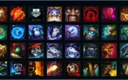CONTA LOL, TODOS CHAMP, RIVEN CAMP. S2, RAMMUS REI,252 SKINS
