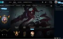 Vendo conta de league of legends