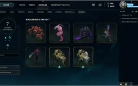 Vendo conta de league of legends