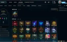 Vendo conta de league of legends