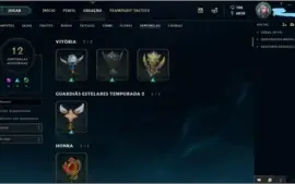 Vendo conta de league of legends