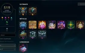 Conta TOP league of legends
