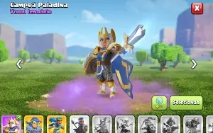 Cv 14 + clã + bastante skins CLASH OF CLANS