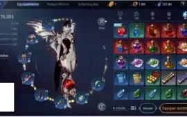 PERSONAGEM MIR4 LVL 70 SERV. SA73