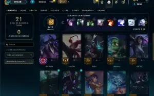 Diamante 4 com 25 Champs e 18 Espolios