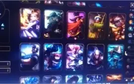 Conta pessoal League of Legends criada na season 3