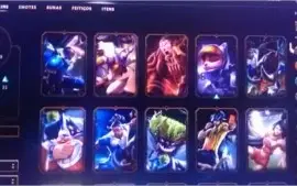 Conta pessoal League of Legends criada na season 3