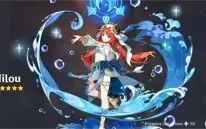 Conta genshin impact ar 5 com personagem 5 estrelas nilou