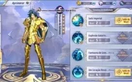 Conta Saint Seiya Awekining, LVL 65 A1-Pegasus