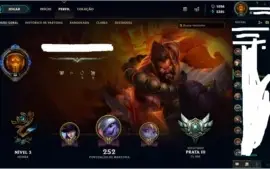 CONTA LEAGUE OF LEGENDS, 171 SKINS , 128 CHAMPS , PRATA 3