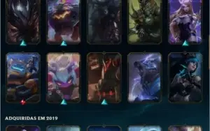 Conta de League of Legends LV 195