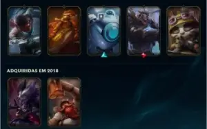 Conta de League of Legends LV 195