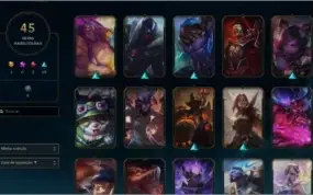 Conta de League of Legends LV 195
